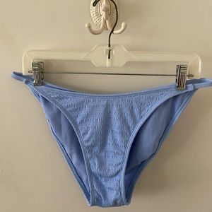 Light Blue High Rise Bikini Bottom
